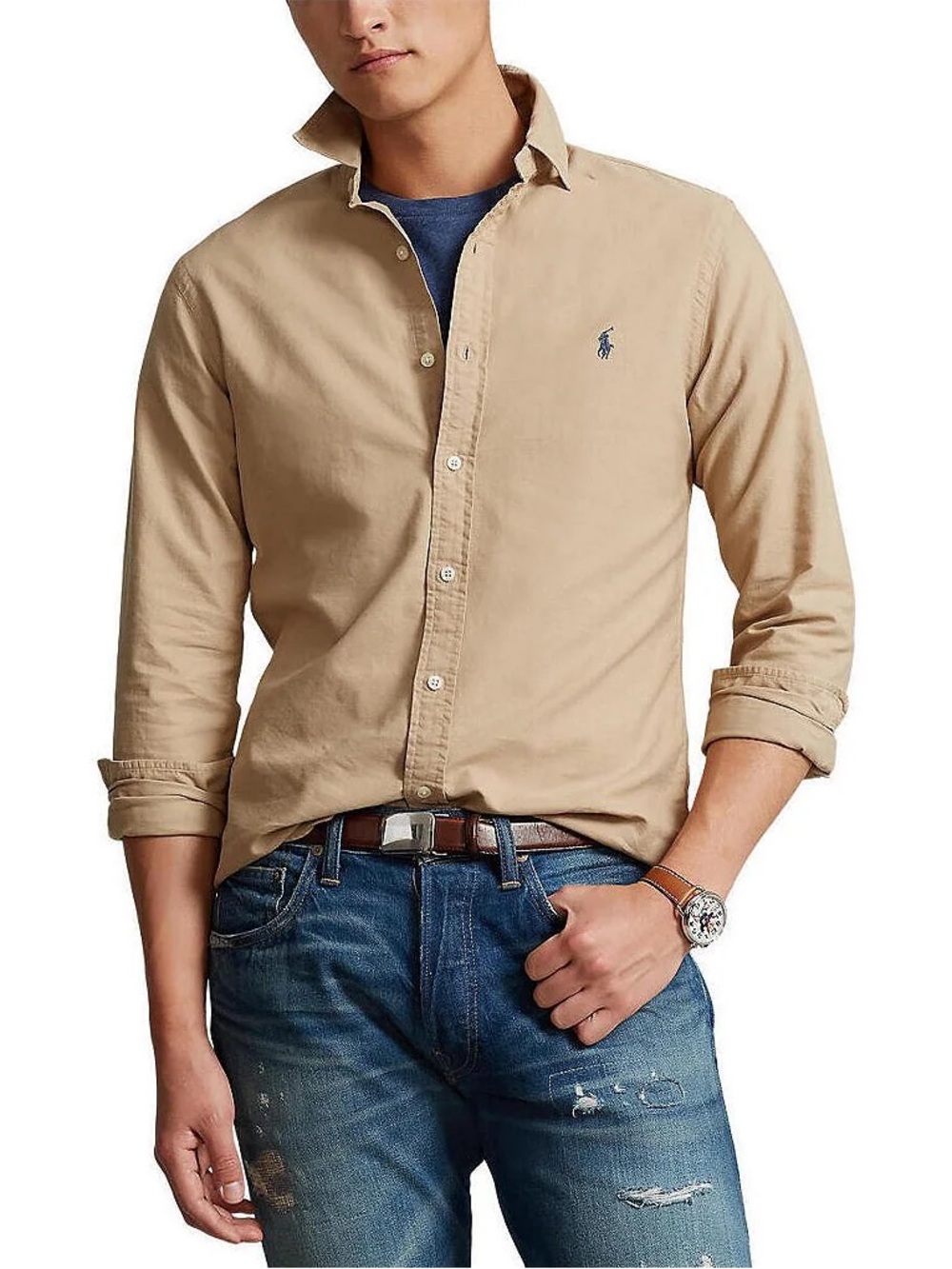 RALPH LAUREN - The Blake Classic Fit Button Down Sz Large
